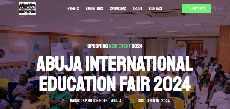 Educationfair Website Design Project